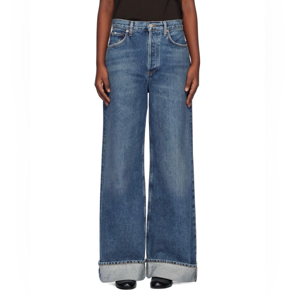 Agolde Dame High Rise Wide Leg Jeans